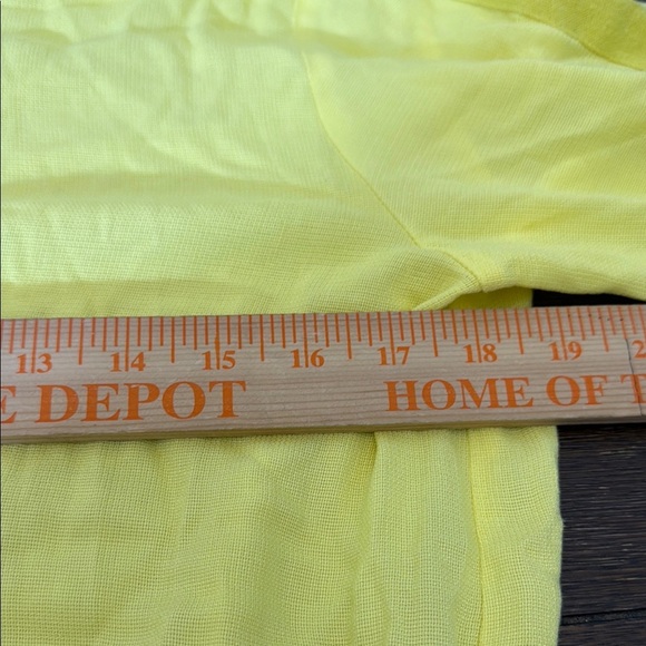 Sita Murt Yellow Shirt Dress Euro Size 38 US Size 6 - Picture 12 of 13